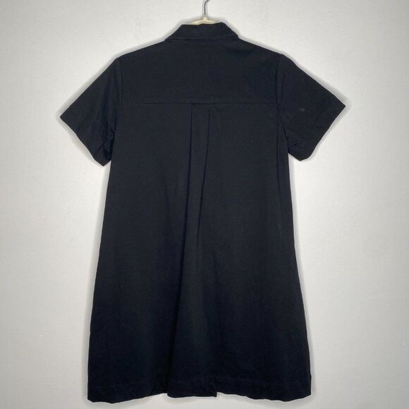 FRANK & OAK Black Button Up Mini Dress | Size: S - Picture 5 of 6